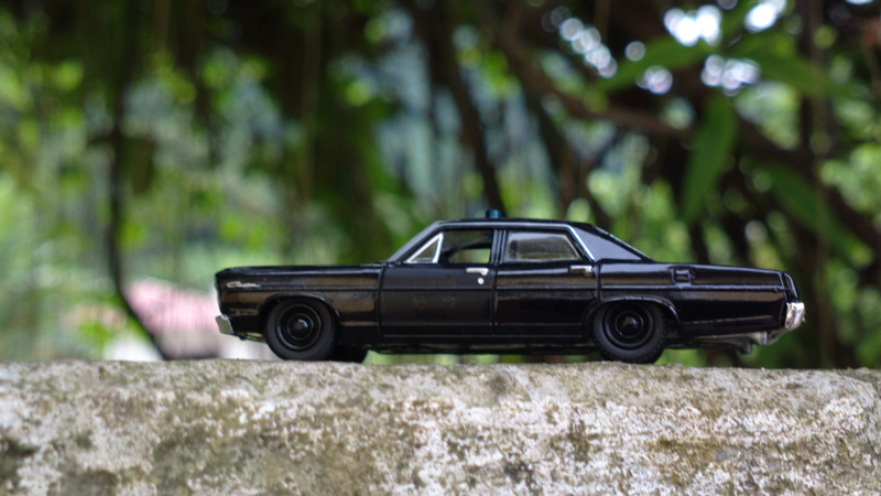 Illustration for article titled GL Black Bandit - 1967 Ford Custom Police Car